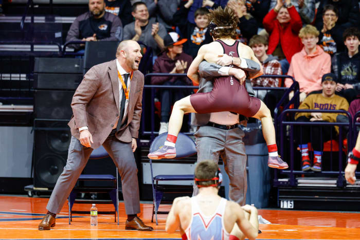 Illinois wrestling championships February 17 2024 Nate Latsch 25908